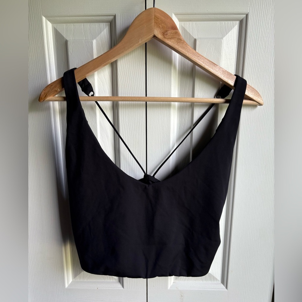 Savage X Fenty Black Cropped Tank Top